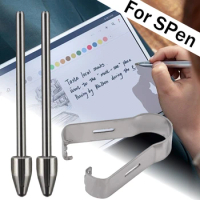 Metal Replacement Touch Screen Stylus Pen Nibs for Samsung Galaxy SPen S7 S9 Note 10 20 Tablet Pen Tips with Clips Tool Nib 2024