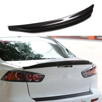 Carbon Fiber Rear Trunk Wing Spoiler Duckbill for Mitsubishi Lancer EX 2009-2015