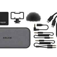 NUX wireless transmitter receiver B-10 collar microphone