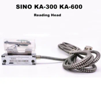 Sino KA-300 KA-600 Linear Scale Optical Encoder Moving Reader 0.005mm 0.001mm KA300 K600 Ruler Reading Head with 3 Meters Cable