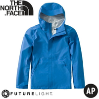 【The North Face 男 FUTURELIGHT防水外套《湖藍》】46LB/衝鋒衣/防風外套/運動外套