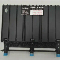 100W UHF 8 Cavity Duplexer N Connector FREE tune Radio Repeater Duplex 400-520Mhz