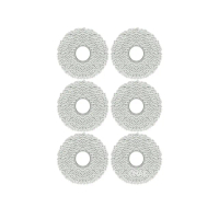 【CHAK】ECOVACS科沃斯DEEBOT X2 OMNI 副廠掃地機配件超值組(拖布6入組)