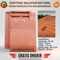 Genteng Nglayur Flat Bergaransi