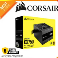CORSAIR CX750 – 750 Watt 80 PLUS Bronze ATX Power Supply