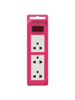 รางปลั๊กไฟ (3 ช่อง, 2 เมตร) รุ่น H613-PI