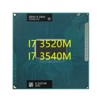 ซ็อกเก็ตโปรเซสเซอร์ CPU, I7 3520M, SR0MT, I7 3540M, SR0X6, G2, PGA988B, สำหรับแล็ปท็อปและโน้ตบุ๊ก