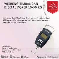 Discount Weiheng Timbangan Gantung Digital 50Kg Timbangan Koper
