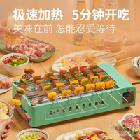 電燒烤爐家用無煙烤肉機架子小型韓式鐵板烤串