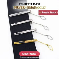 Penjepit DASI SILVER Silver