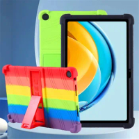 Baby Safe Soft Silicone Case For Huawei MediaPad M5 lite T5 T3 8 10 For Huawei MatePad 11 T10S T8 10.4 Pro 10.8 Tablet Cover