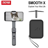 USED Zhiyun Smooth X 2-Axis Phone Stabilizer Handheld Gimbal with Selfie Stick for iPhone Android Xi