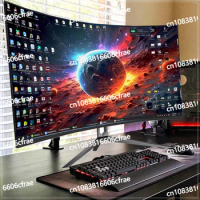 32 inch desktop computer 165 esports 2K LCD 34 display 27 curved 144HZ internet cafe with fish screen 24