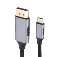 DP Cable USB C To DisplayPort Wire Displayport 1.4 8K@60Hz Type-C To DisplayPort Cable Conversion Braid