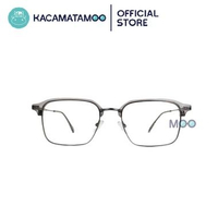 KACAMATAMOO Frame Kacamata Wanita & Pria Square NOEL SQ 9531 Grey
