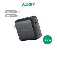 AUKEY Omnia II Mix S 100W（PA-B7S）Type-C 氮化鎵 PD快充充電器