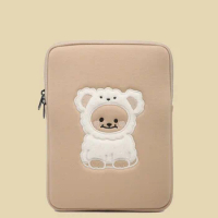 Ipad bag women fashion cartoon cute air4/3/2/1 pro 10.5 11 10.9 10.8 9.7 surface go2 tablet protective sleeve case pouch