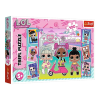 TREFL 100 Piece Jigsaw Puzzle - Photos of the dolls  / LOL Surprise จิ๊กซอว์เด็ก 5 ปี+