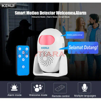 Discount Kerui Bel Toko Selamat Datang Dan Alarm Sensor Gerak Remote