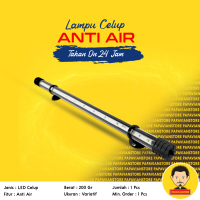 Lampu Celup Kolam Anti Air Waterproof Media Filter Ikan Hias Koi Aquarium Packing Pipa Super Aman 30