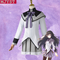 ♢【พร้อมส่ง】ชุดแต่งกาย cosplay Puella Magi Madoka Magica Akemi Homura ชุดอนิเมะ เสื้อผ้า ครบชุดX1101