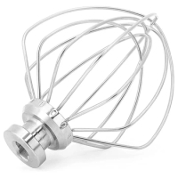 1PCS Wire Whip Attachment For Kitchenaid Stand Mixer Stainless Steel Wire Whip Replacement For Kitchen Aid K45 Stand Mixers