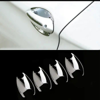 For BMW 5 7 Series 5GT F07 F01 F10 Chrome Outer Door Handle Bowl Decorate Cover Trim Door Handles Covers