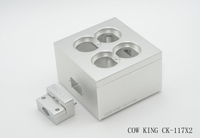 COW KING CK-117X2  4位美標全鋁合金鏤空 音響影音專用低盒 排插