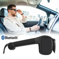 5.3 Smart Bluetooth Glasses Outdoor Running Cycling Semi-Open Speaker Stereo Wireless Phone Headset Polarized Sunglasses