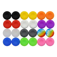 Rubber Silicone Analog Thumb Stick Grips Cover for PlayStation 4 PS4 Pro Slim for XBox One Elite X S Controller Thumbsticks Cap