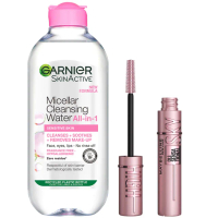 Maybelline Sky High Mascara and Garnier Micellar Water Set