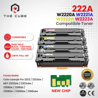 Compatible 222A W2220A W2221A W2222A W2223A for HP Color Laserjet Pro 3203 3203dw MFP 3303dw 3303sdw