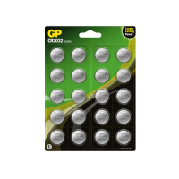 【GP 超霸】鈕型鋰電池CR2032 20粒裝(GP原廠販售)