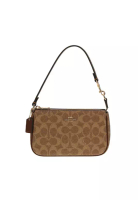 COACH Nolita 19 女士單肩包卡其色拼色Cw426