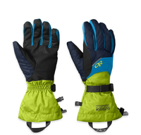 【【蘋果戶外】】Outdoor Research OR243248 0678 1159 男款 藍 MEN'S ADRENALINE GLOVES 防水保暖手套/雙層防風滑雪手套