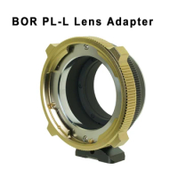 BOR PL-L Lens Adapter Ring for PL Mount Film Lens to L mount Cameras Panasonic LUMIX S1 S5 S1R Sigma FP LEICA