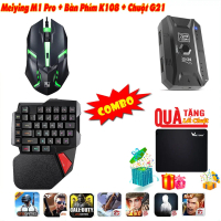 Combo bộ chuyển đổi Meiying M1 Pro+ Bàn phím bán cơ K108 và Chuột G21 chơi PUBG Mobile, Free Fire tặ