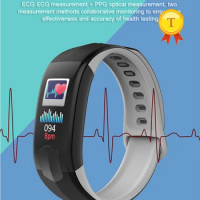 2019 new ECG display PPG smart watch man husband with electrocardiograph ecg medical theory heart rate blood pressure smartband