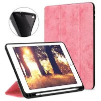 For iPad 10.2 2019 Case with Pencil Holder for Apple iPad 7th cover A2197 A2200 A2198 A2232 Funda for iPad 10.2 2019 Case