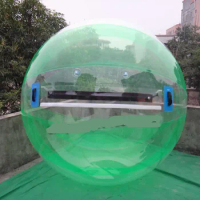 Free Shipping 2m 100% TPU Clear Inflatable Water Walking Ball Inflatable Human Hamster Ball Air Water Zorb Ball