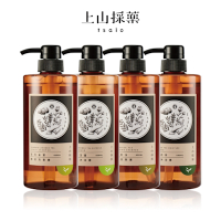 tsaio上山採藥 台灣茶 洗髮/沐浴600ml (任4入)(日光金萱/魚池紅玉/東方美人/文山包種/手捻花/冷泉玉露/國寶茶/烏龍茶)