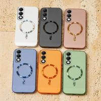 Ốp lưng sang trọng, thanh lịch kiểu MagSafe cho OPPO A5i Pro 4G/5G với vòng nam châm