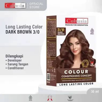 Cultusia Hair Colour Cream/Semir Rambut Cultusia 30ml Dark Brown