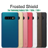 For Samsung Galaxy S10 S10e S10 Plus Case Nillkin Case Super Frosted Shield Ultra-thin Hard PC Back Cover For Samsung S10+ Plus