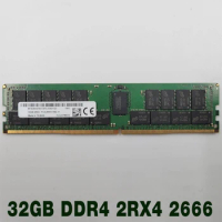 1 pcs MTA36ASF4G72PZ-2G6D1QG RAM For MT 32G PC4-2666V DDR4 Memory High Quality Fast Ship 32GB DDR4 2RX4 2666