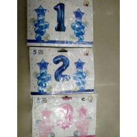 ลูกโป่งดิจิทัล PVC ของเล่นเด็ก อุปกรณ์งานเลี้ยงวันเกิด Xinxin Balloons 01