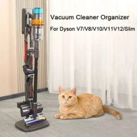 For Dyson Vacuum Cleaner Compatible v7 v8 v10 slim v11 v12 v15 G5 Storage Rack Organizer Thickened Base v12 Hanging Rack Bracket