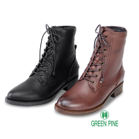 GREEN PINE手感羊皮擦色平底短筒馬汀靴共2色(00863686)