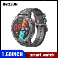 BOZLUN 1.6 inch Swimming Bluetooth Call Smartwatch 400mAh IP68 Waterproof 4G ROM 1G RAM Local Music Player Sports Smart Watch