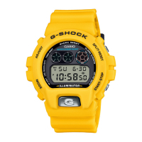 CASIO卡西歐 G-SHOCK 致敬經典 6900系列 30周年紀念 獨特三眼 搶眼黃 DW-6900TR-9_50mm